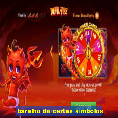 baralho de cartas simbolos